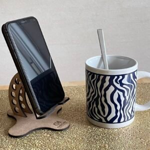 Soporte móvil de madera personalizado